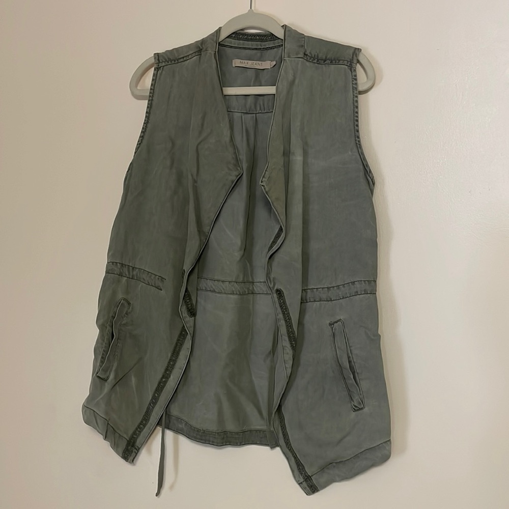 Olive Green Vest
